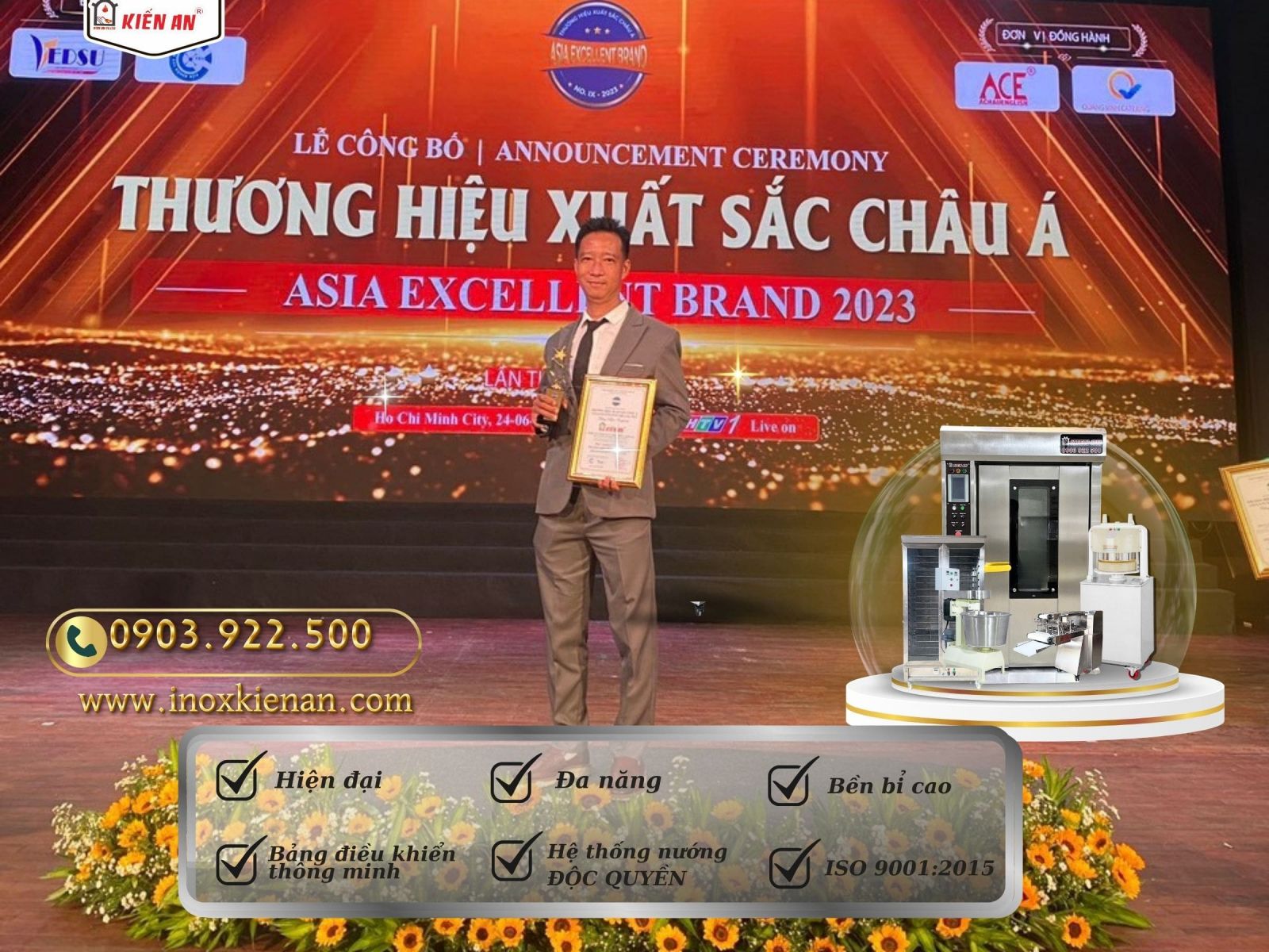 KIẾN AN - Thương hiệu cung cấp dây chuyền bánh mì chất lượng hàng đầu